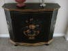 Furniture Black & Gold Curio Cabinet