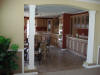 Furniture Blonde Glass Top Table with 4 chairs